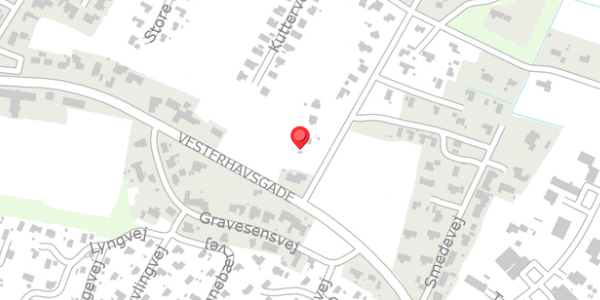 Trafikstøjkort på Klemsvej 21, 7700 Thisted