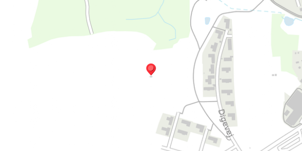 Trafikstøjkort på Digevej 29, 6100 Haderslev
