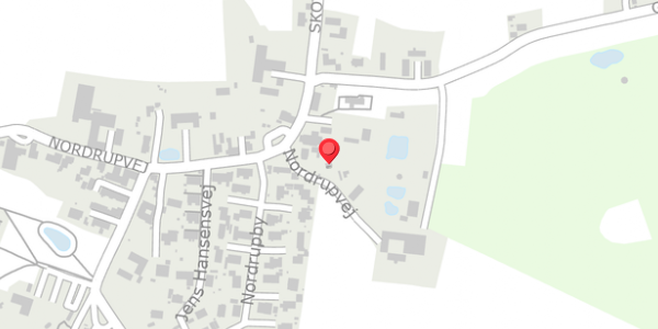 Trafikstøjkort på Nordrupvej 126, . , 4100 Ringsted