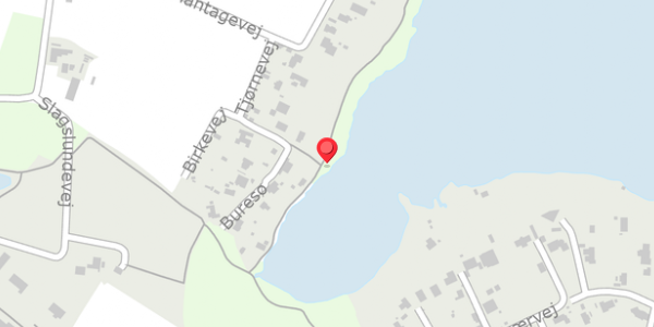 Trafikstøjkort på Buresø 1, 3550 Slangerup