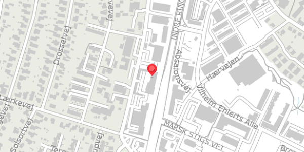Trafikstøjkort på Falkevej 21, 8800 Viborg