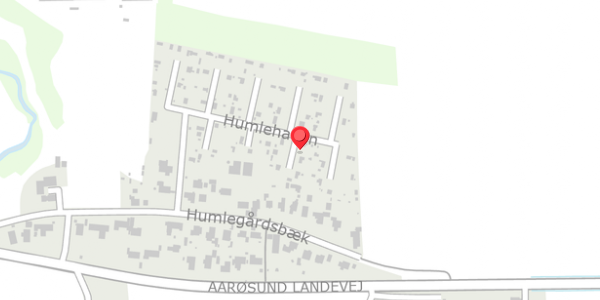 Trafikstøjkort på Humlehaven 52, . , 6100 Haderslev