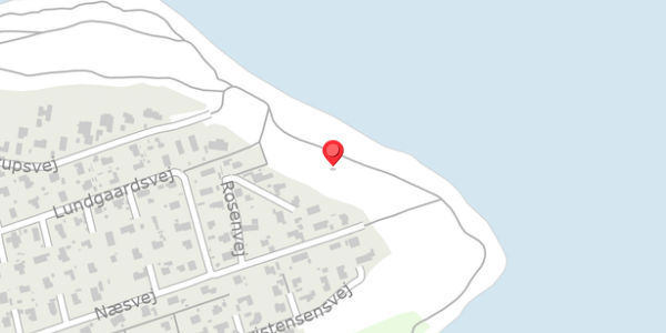 Trafikstøjkort på Rosenvej 10, . , 8300 Odder