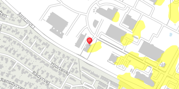 Trafikstøjkort på Omega 5, . , 8382 Hinnerup