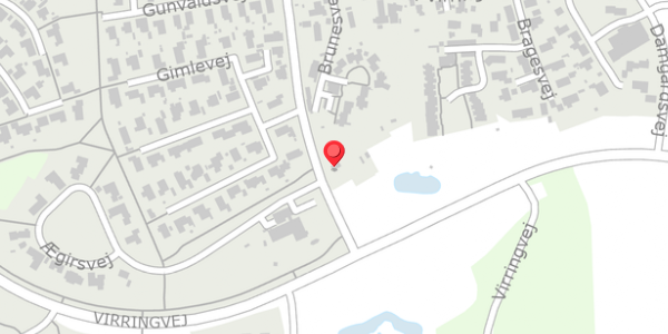 Trafikstøjkort på Gramvej 39, . , 8660 Skanderborg