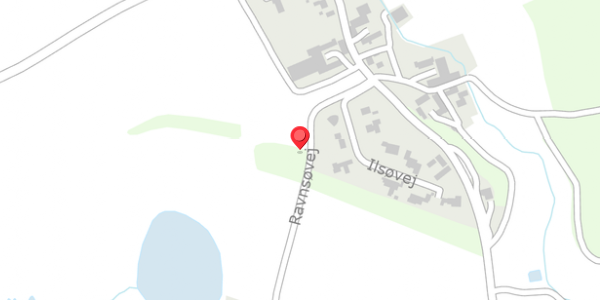 Trafikstøjkort på Ilsøvej 2B, 8680 Ry