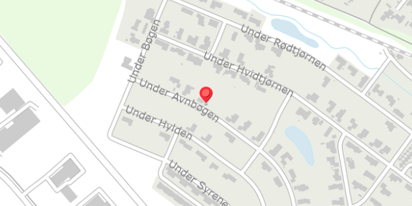Trafikstøjkort på Under Avnbøgen 36, 7500 Holstebro