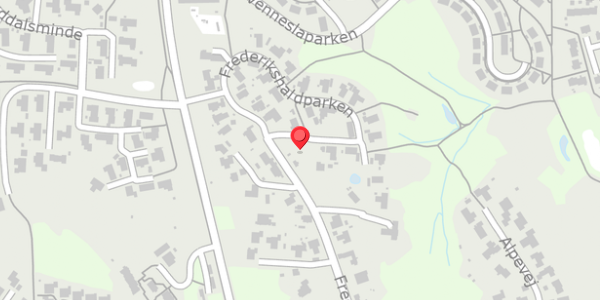 Trafikstøjkort på Frederikshaldparken 51, 8300 Odder