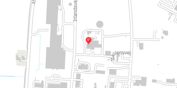 Trafikstøjkort på Irlandsvej 6, . , 8450 Hammel