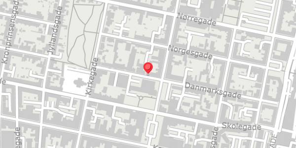 Trafikstøjkort på Danmarksgade 45, . , 6700 Esbjerg