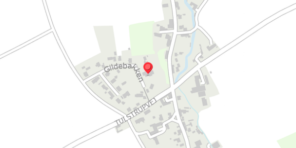 Trafikstøjkort på Gildebakken 19, 8680 Ry