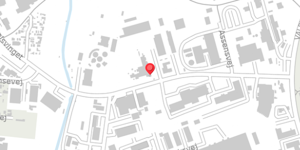Trafikstøjkort på Dalsvinget 11, 4200 Slagelse