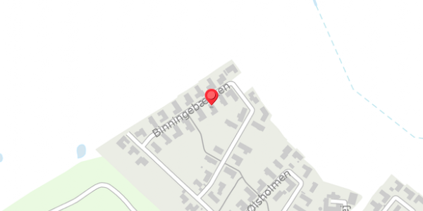 Trafikstøjkort på Binningebækken 19, 4100 Ringsted