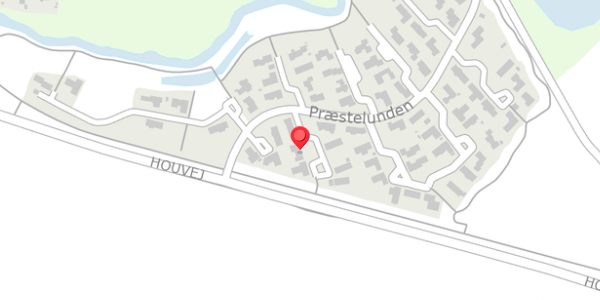 Trafikstøjkort på Præstelunden 10, . , 8300 Odder