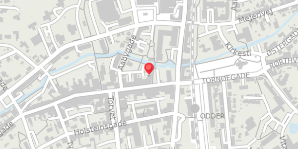 Trafikstøjkort på Rosensgade 4B, 2. , 8300 Odder