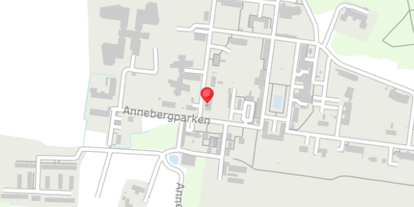 Trafikstøjkort på Annebergparken 56, 4500 Nykøbing Sj
