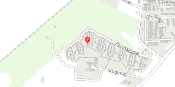 Trafikstøjkort på Permatopia 66, 4653 Karise