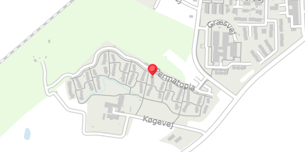 Trafikstøjkort på Permatopia 33, 4653 Karise