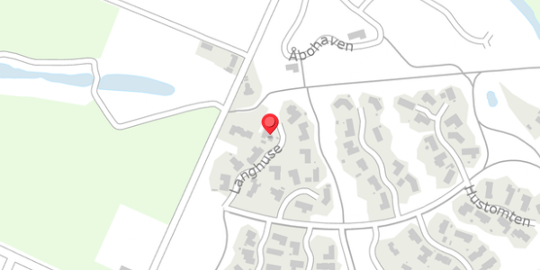 Trafikstøjkort på Langhuse 22, 5800 Nyborg