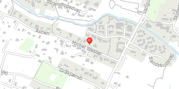 Trafikstøjkort på Michel Wester 12, 7700 Thisted