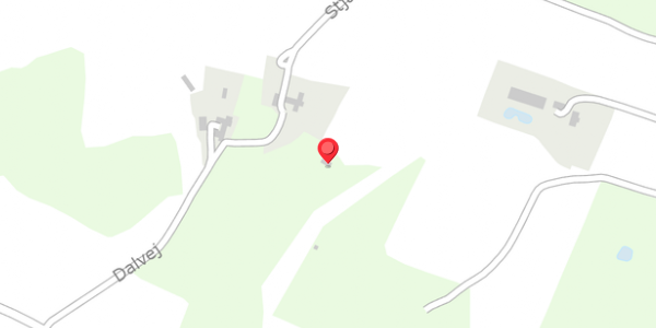 Trafikstøjkort på Dalvej 4, 8660 Skanderborg
