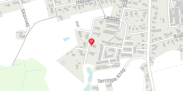 Trafikstøjkort på Leddet 9, 5672 Broby