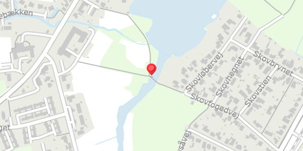 Trafikstøjkort på Lysbrogade 50, . , 8600 Silkeborg