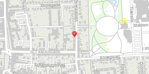 Trafikstøjkort på Dagmarsgade 10, 4100 Ringsted