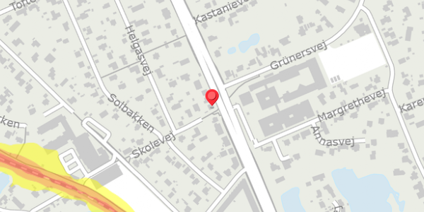 Trafikstøjkort på Kongevejen 351, . , 2840 Holte