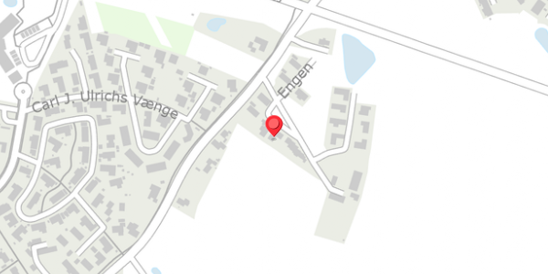Trafikstøjkort på Engen 8, 4690 Haslev