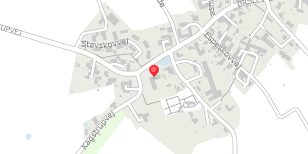 Trafikstøjkort på Ørslev Gade 2, 4100 Ringsted