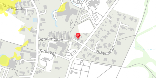 Trafikstøjkort på Padborgvej 53B, . , 6330 Padborg