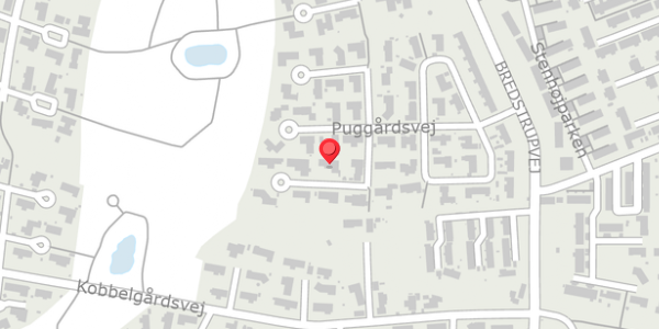 Trafikstøjkort på Puggårdsvej 27, 7000 Fredericia