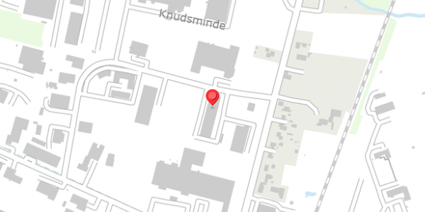 Trafikstøjkort på Knudsminde 1B, . 18, 8300 Odder