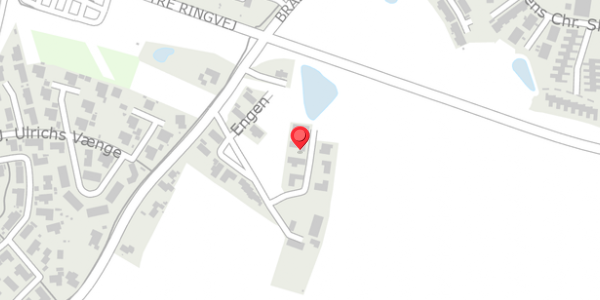 Trafikstøjkort på Engen 15, 4690 Haslev