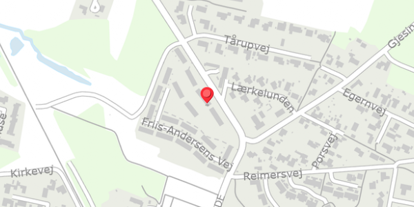 Trafikstøjkort på Blomsterdalen 15, 8963 Auning