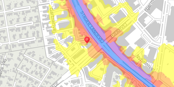 Trafikstøjkort på Gartnerivej 2A, . , 7500 Holstebro