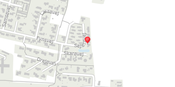 Trafikstøjkort på Sejerøvej 6, 5466 Asperup