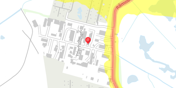 Trafikstøjkort på Yderholmen 4, . , 2750 Ballerup