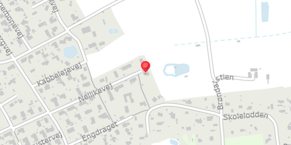 Trafikstøjkort på Nellikevej 24, . , 3390 Hundested