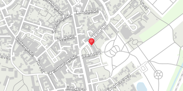 Trafikstøjkort på Skansen 10, 6800 Varde