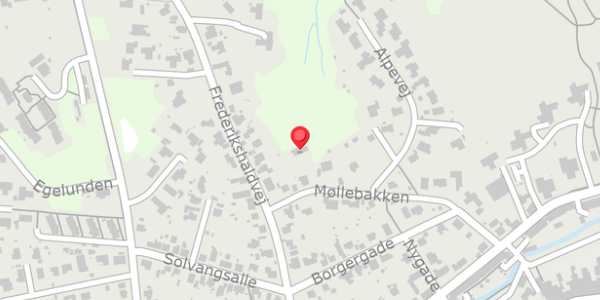 Trafikstøjkort på Møllebakken 18A, 8300 Odder