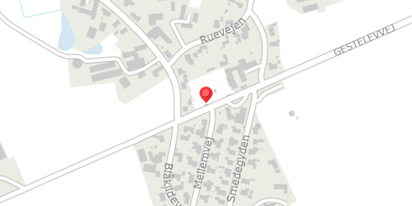 Trafikstøjkort på Gestelevvej 45A, 5750 Ringe