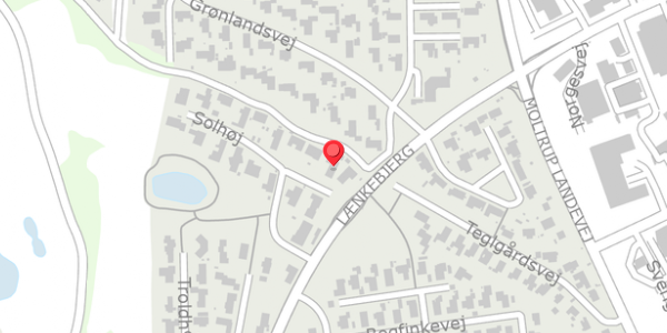 Trafikstøjkort på Solhøj 14, . , 6100 Haderslev