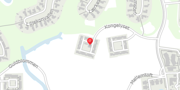 Trafikstøjkort på Kongelyset 36, . , 7500 Holstebro
