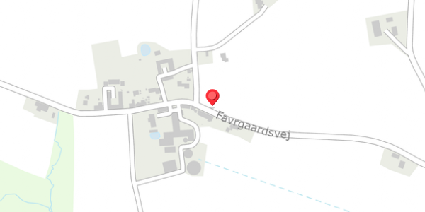 Trafikstøjkort på Favrgaardsvej 89, . , 8300 Odder