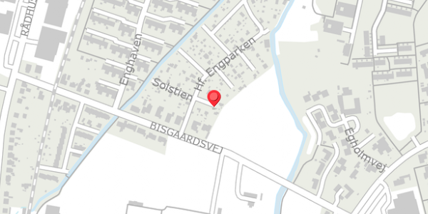 Trafikstøjkort på Stjernebakken 1, 8300 Odder