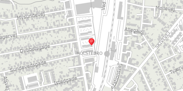 Trafikstøjkort på Sidesporet 11, . , 7500 Holstebro