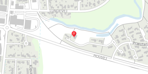 Trafikstøjkort på Præstelunden 13, 8300 Odder