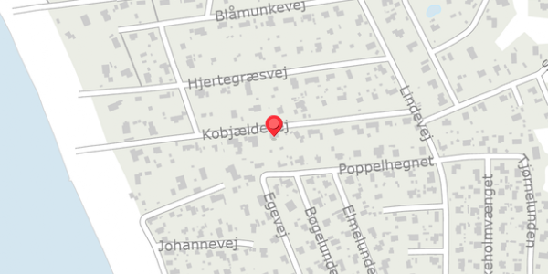 Trafikstøjkort på Kobjældevej 15, 4480 Store Fuglede
